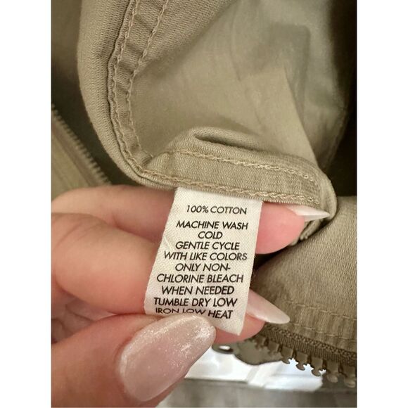 Calvin Klein Tan Windbreaker Jacket - Picture 5 of 6